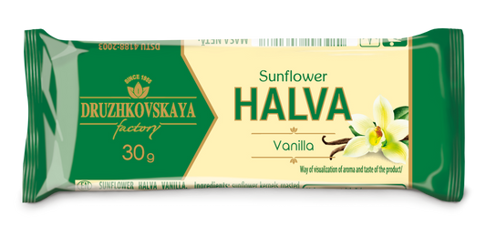 Sunflower Halva Vanilla Bars, 30 g