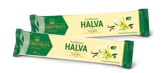 Sunflower Halva Bars with Vanilla, 60 g