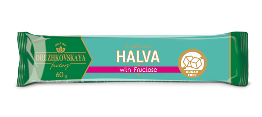 Sunflower Halva on Fructose (sugar free) in Flow-pack, 60 g